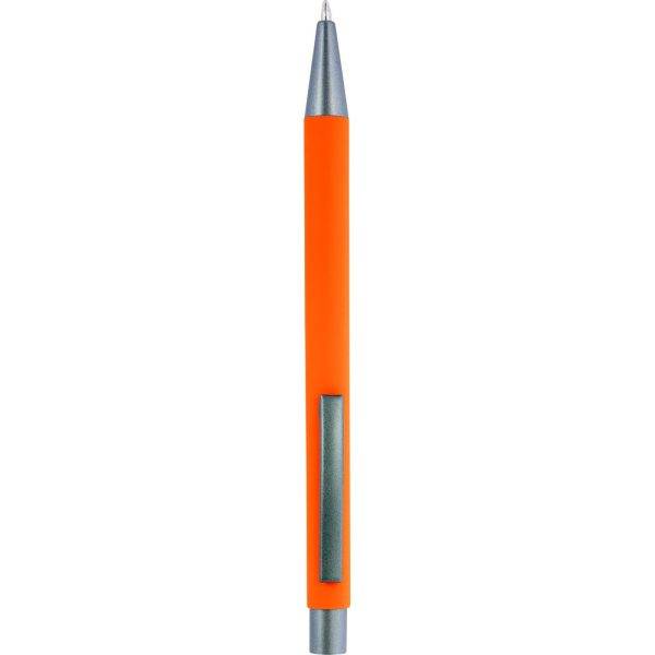 Stylo orange personnalisable avec logo