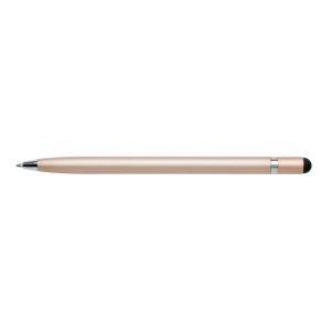 Stylo stylet en métal épuré or personnalisable avec logo