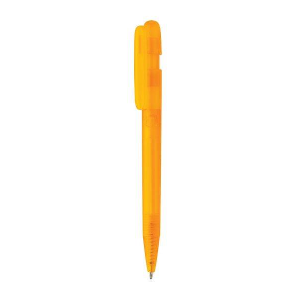Stylo transparent en ABS recyclé et certifié GRS Devin personnalisable – réf. P611.2608