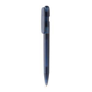 Stylo transparent en ABS recyclé et certifié GRS Devin personnalisable – réf. P611.2625
