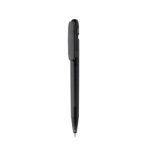 Stylo transparent en ABS recyclé et certifié GRS Devin personnalisable