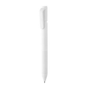 Stylo TwistLock en ABS recyclé certifié GRS blanc personnalisable