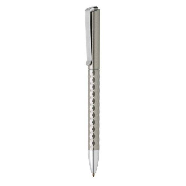 Stylo X3.1 gris personnalisable avec logo
