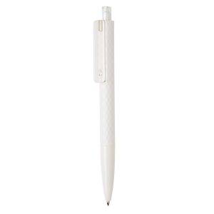 Stylo X3 en ABS recyclé RCS blanc personnalisable avec logo