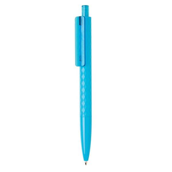 Stylo X3 en ABS recyclé RCS bleu personnalisable avec logo