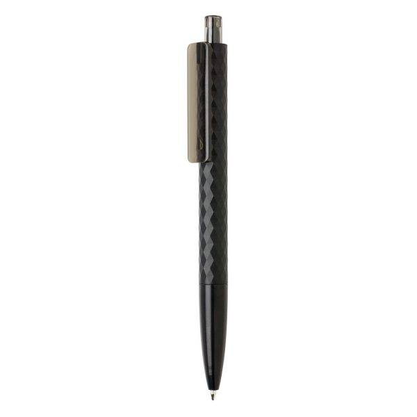 Stylo X3 en ABS recyclé RCS noir personnalisable avec logo