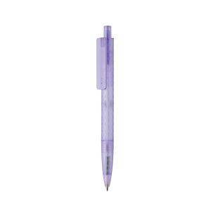 Stylo X3 en plastique givré GRS violet personnalisable avec logo