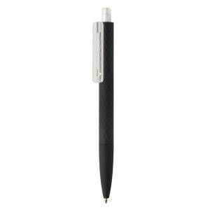 Stylo X3 finition gomme noire en ABS recyclé RCS personnalisable