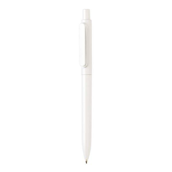 Stylo X6 blanc personnalisable avec logo