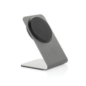 Support de recharge magnétique 15W en aluminium Terra personnalisable