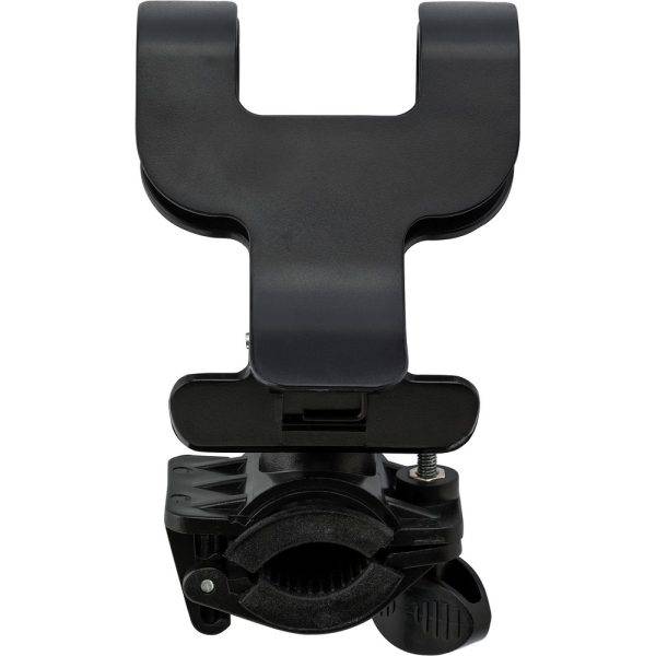 Support de téléphone pour vélo noir personnalisable avec logo