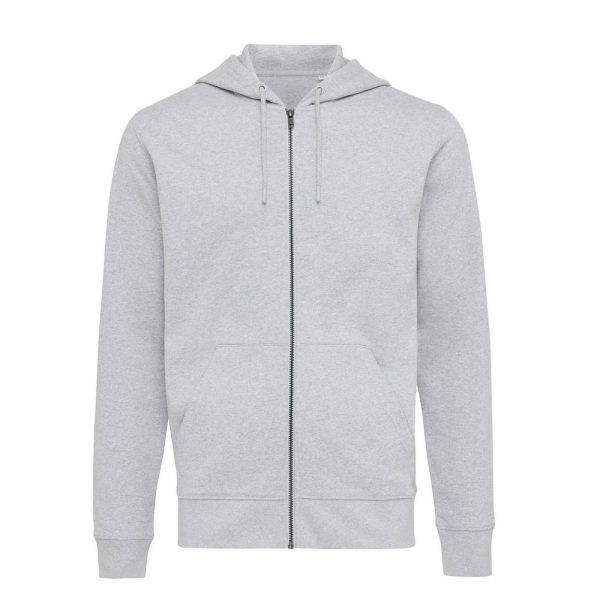 Sweat à capuche avec zip en coton recyclé IQONIQ personnalisable – réf. T9600.013.5XL