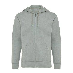 Sweat à capuche avec zip en coton recyclé IQONIQ personnalisable – réf. T9600.015.XS
