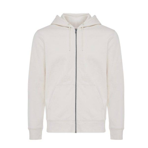 Sweat à capuche avec zip en coton recyclé IQONIQ personnalisable – réf. T9600.018.5XL