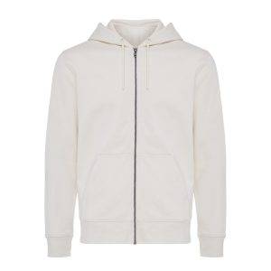 Sweat à capuche avec zip en coton recyclé IQONIQ personnalisable – réf. T9600.018.XXS