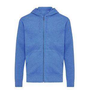 Sweat à capuche avec zip en coton recyclé IQONIQ personnalisable – réf. T9600.024.XS