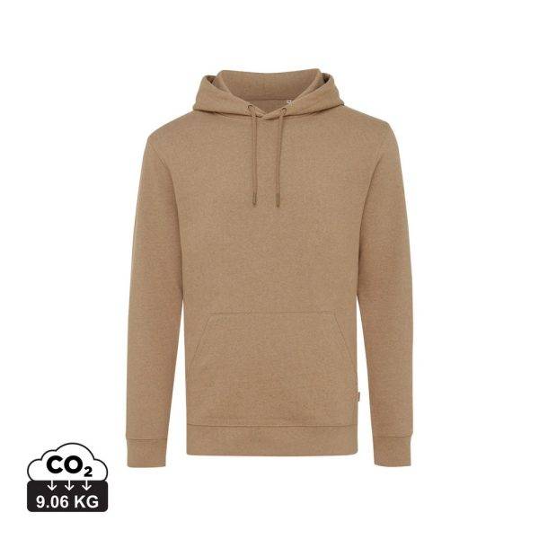 Sweat à capuche en coton recyclé et non teinté IQONIQ personnalisable – réf. T9401.017.XXL