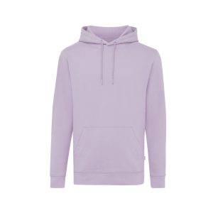Sweat à capuche en coton recyclé IQONIQ Jasper violet personnalisable – réf. T9400.011.M