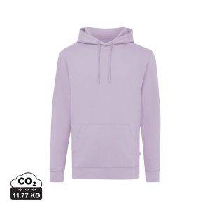 Sweat à capuche en coton recyclé IQONIQ Jasper violet personnalisable – réf. T9400.011.XXL