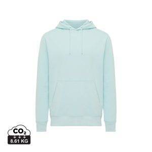 Sweater à capuche léger en coton recyclé IQONIQ Rila personnalisable – réf. T9404.037.M