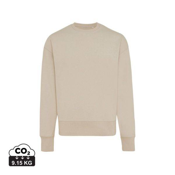 Sweater à col rond en coton recyclé IQONIQ Kruger personnalisable – réf. T9302.006.XXL