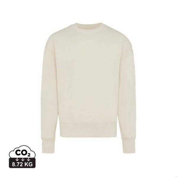 Sweater à col rond en coton recyclé IQONIQ Kruger personnalisable – réf. T9302.018.XXS