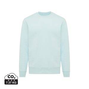 Sweater léger à col rond en coton recyclé IQONIQ personnalisable – réf. T9303.037.M