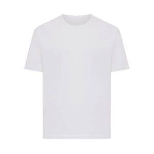 T-shirt coupe boxy en coton recyclé IQONIQ Teide blanc personnalisable – réf. T9105.004.M