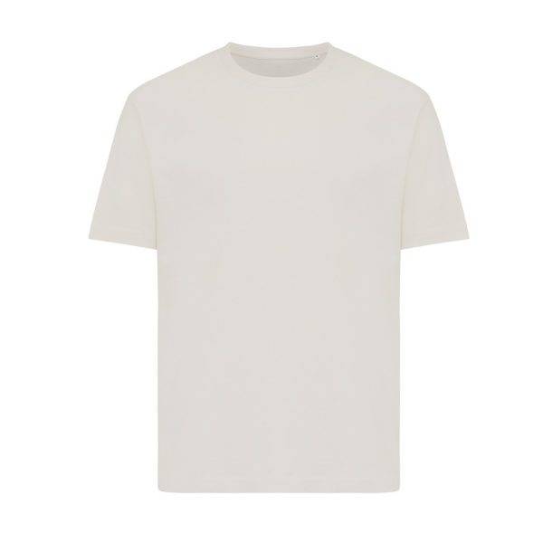 T-shirt coupe boxy en coton recyclé IQONIQ Teide blanc personnalisable – réf. T9105.040.XS