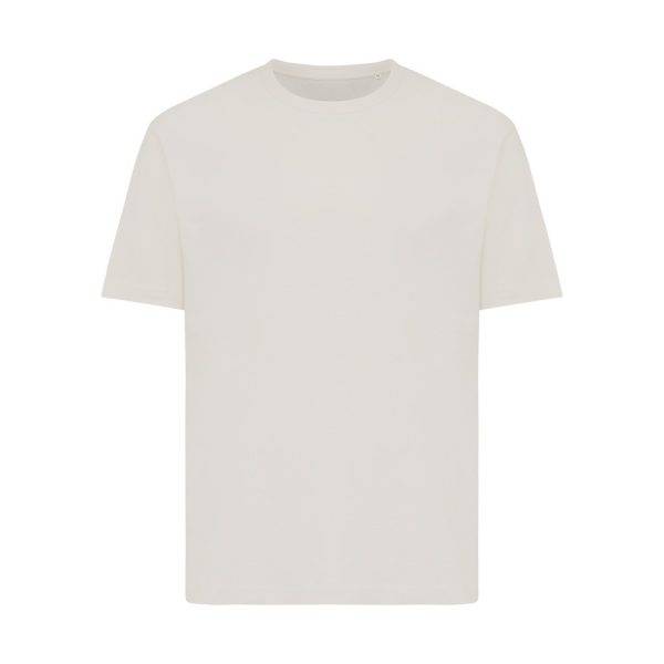 T-shirt coupe boxy en coton recyclé IQONIQ Teide blanc personnalisable – réf. T9105.040.XXS
