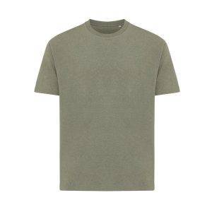 T-shirt coupe boxy en coton recyclé IQONIQ Teide vert personnalisable – réf. T9105.015.XXXL