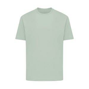 T-shirt coupe boxy en coton recyclé IQONIQ Teide vert personnalisable – réf. T9105.023.XXS