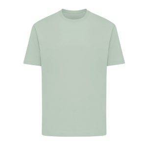 T-shirt coupe boxy en coton recyclé IQONIQ Teide vert personnalisable – réf. T9105.023.XXXL