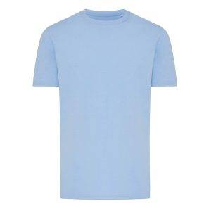 T-shirt en coton recyclé IQONIQ Brett bleu personnalisable avec logo – réf. T9107.022.M