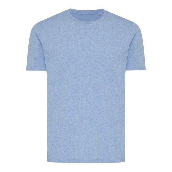 T-shirt en coton recyclé IQONIQ Brett bleu personnalisable avec logo – réf. T9107.042.XL