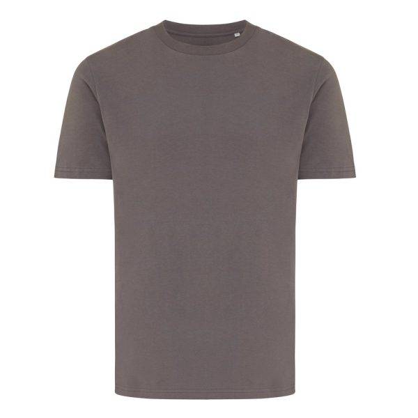 T-shirt en coton recyclé IQONIQ Brett gris personnalisable avec logo – réf. T9107.019.XXXL