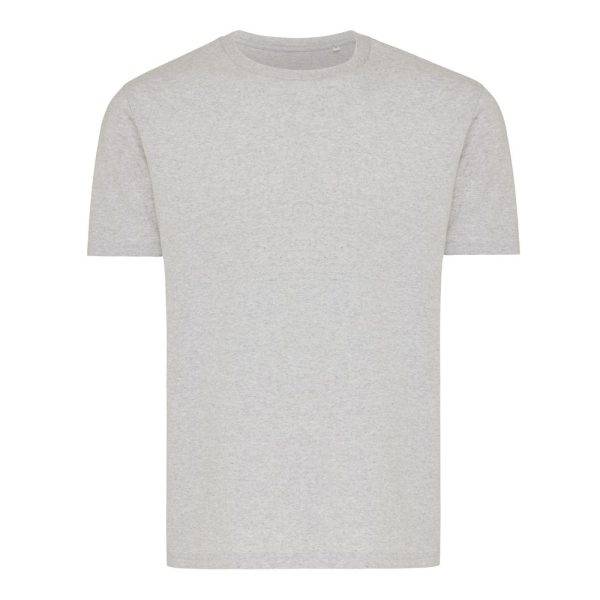 T-shirt en coton recyclé IQONIQ Brett gris personnalisable avec logo – réf. T9107.032.L