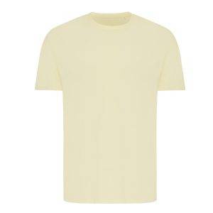 T-shirt en coton recyclé IQONIQ Brett jaune personnalisable avec logo – réf. T9107.036.XXXL