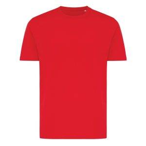 T-shirt en coton recyclé IQONIQ Brett rouge personnalisable avec logo – réf. T9107.029.S