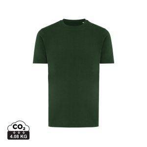 T-shirt en coton recyclé IQONIQ Brett vert personnalisable avec logo – réf. T9107.005.XXS