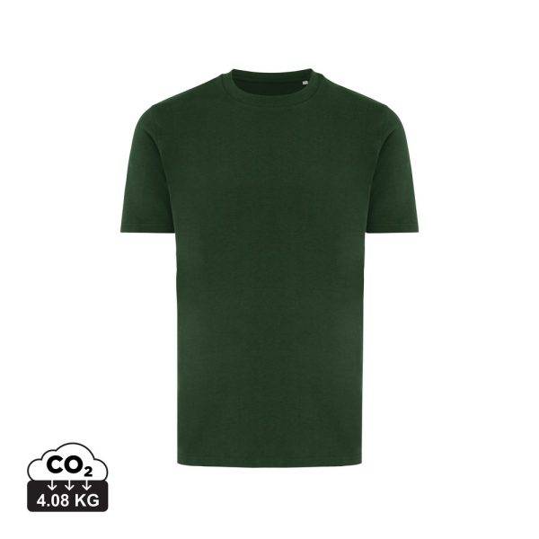 T-shirt en coton recyclé IQONIQ Brett vert personnalisable avec logo – réf. T9107.005.XXXL