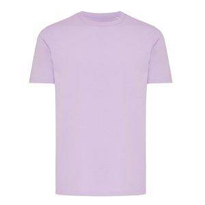 T-shirt en coton recyclé IQONIQ Brett violet personnalisable avec logo – réf. T9107.011.XS