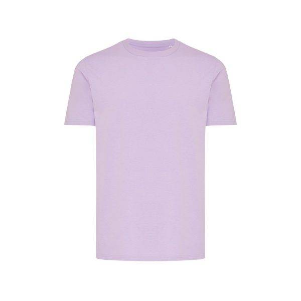 T-shirt en coton recyclé IQONIQ Brett violet personnalisable avec logo – réf. T9107.011.XXS