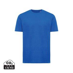 T-shirt léger en coton recyclé IQONIQ Sierra bleu personnalisable – réf. T9104.025.S