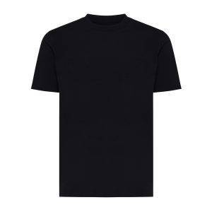T-shirt léger en coton recyclé IQONIQ Sierra noir personnalisable