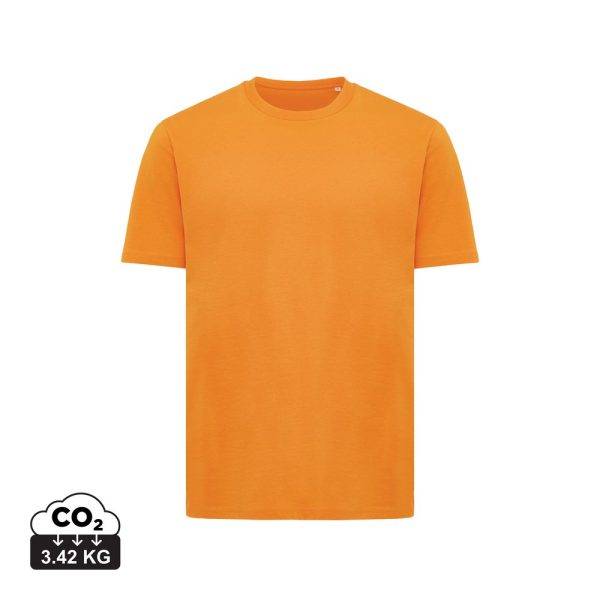 T-shirt léger en coton recyclé IQONIQ Sierra orange personnalisable – réf. T9104.044.M