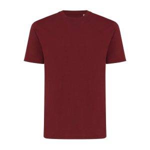 T-shirt léger en coton recyclé IQONIQ Sierra rouge personnalisable – réf. T9104.007.M