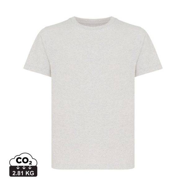 T-shirt pour enfants en coton recyclé IQONIQ Koli gris personnalisable – réf. T6100.032.78