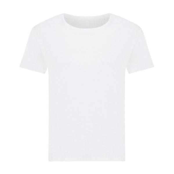 T-shirt pour femmes en coton recyclé IQONIQ Yala blanc personnalisable – réf. T4100.004.XL