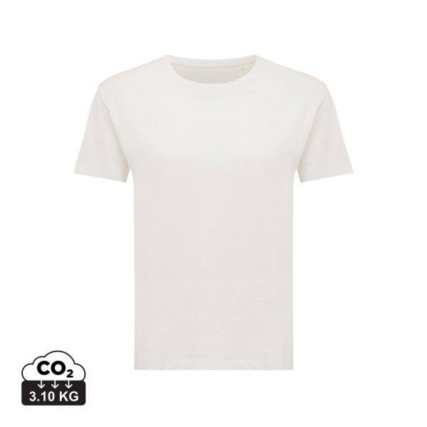 T-shirt pour femmes en coton recyclé IQONIQ Yala blanc personnalisable – réf. T4100.040.S